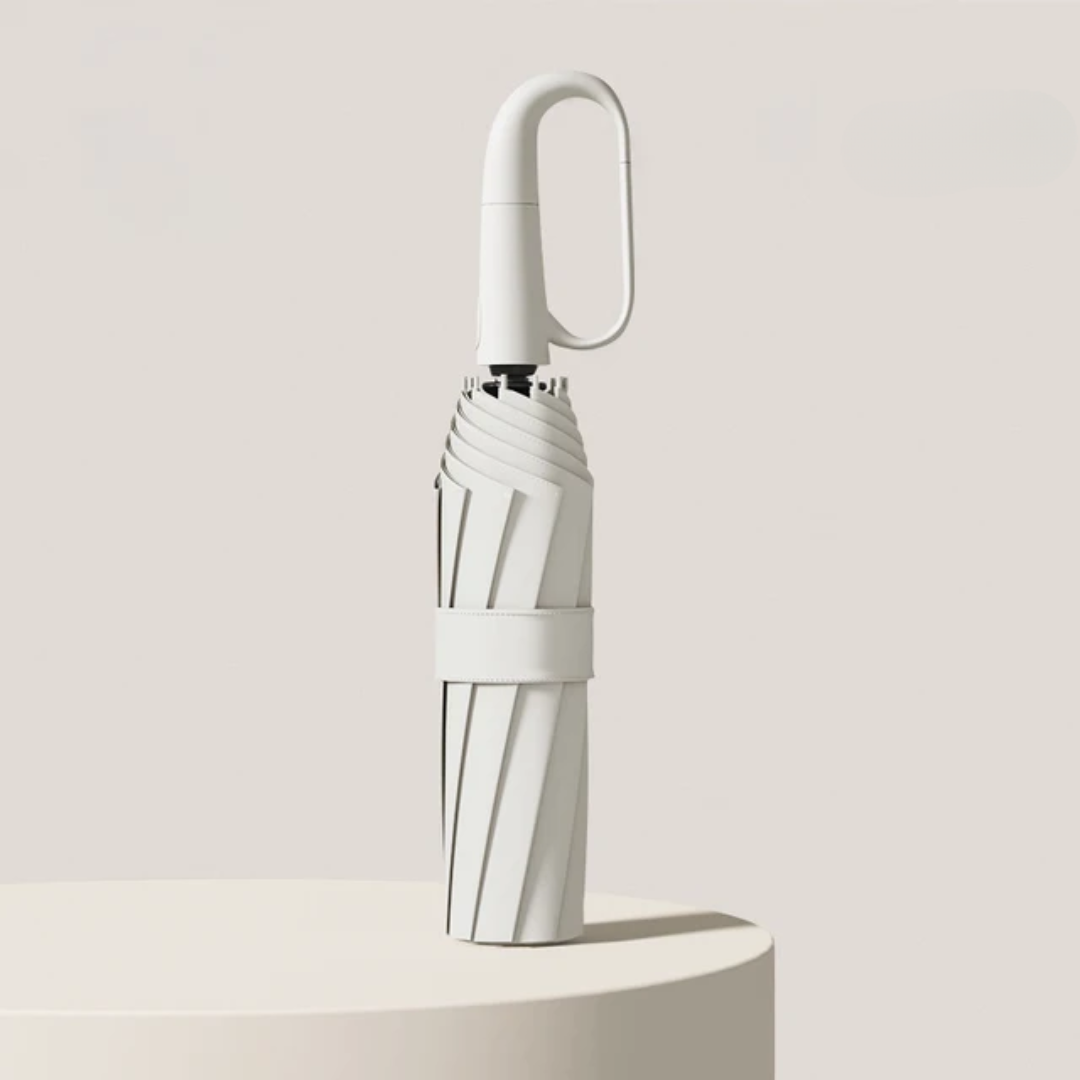 Stormsikker Vindtaet Paraply - Hvid - Umbrella - {{ product_tags }