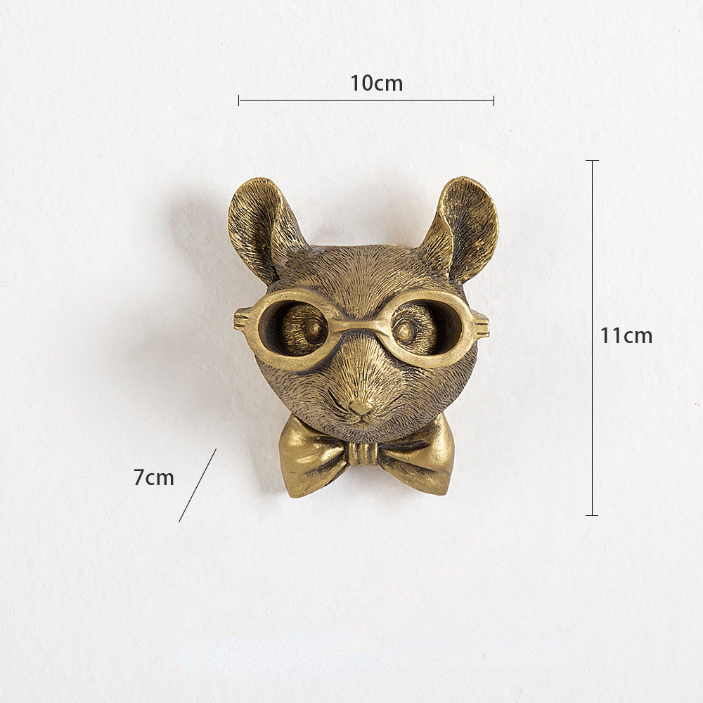 Frankie the Deer Head væghængt - Rotte - house & garden - {{ product_tags }