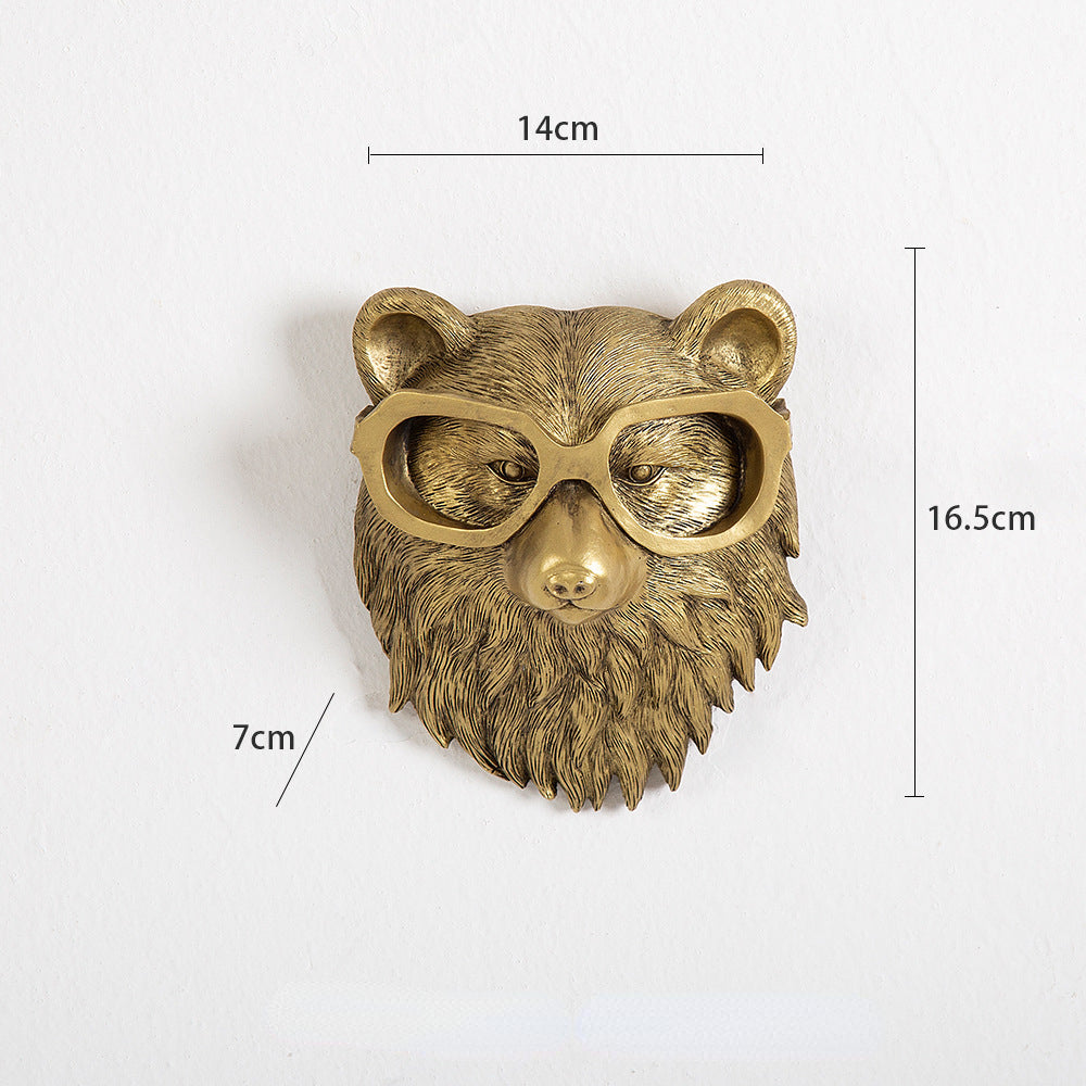 Frankie the Deer Head væghængt - Bjørn - house & garden - {{ product_tags }