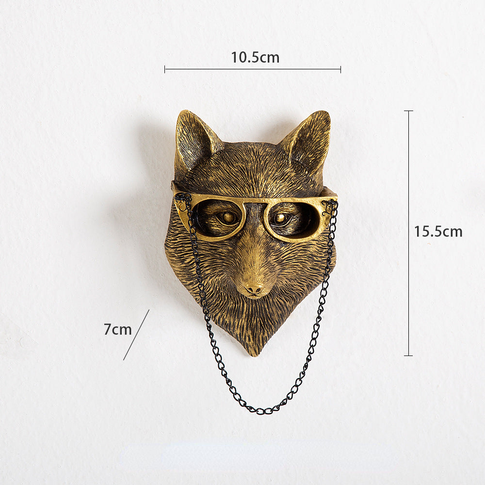 Frankie the Deer Head væghængt - Ulv - house & garden - {{ product_tags }