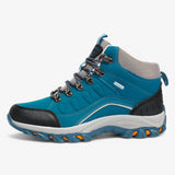 Waterproof High-Top Hiking Shoes for Women and Men - Non-Slip Sneakers
