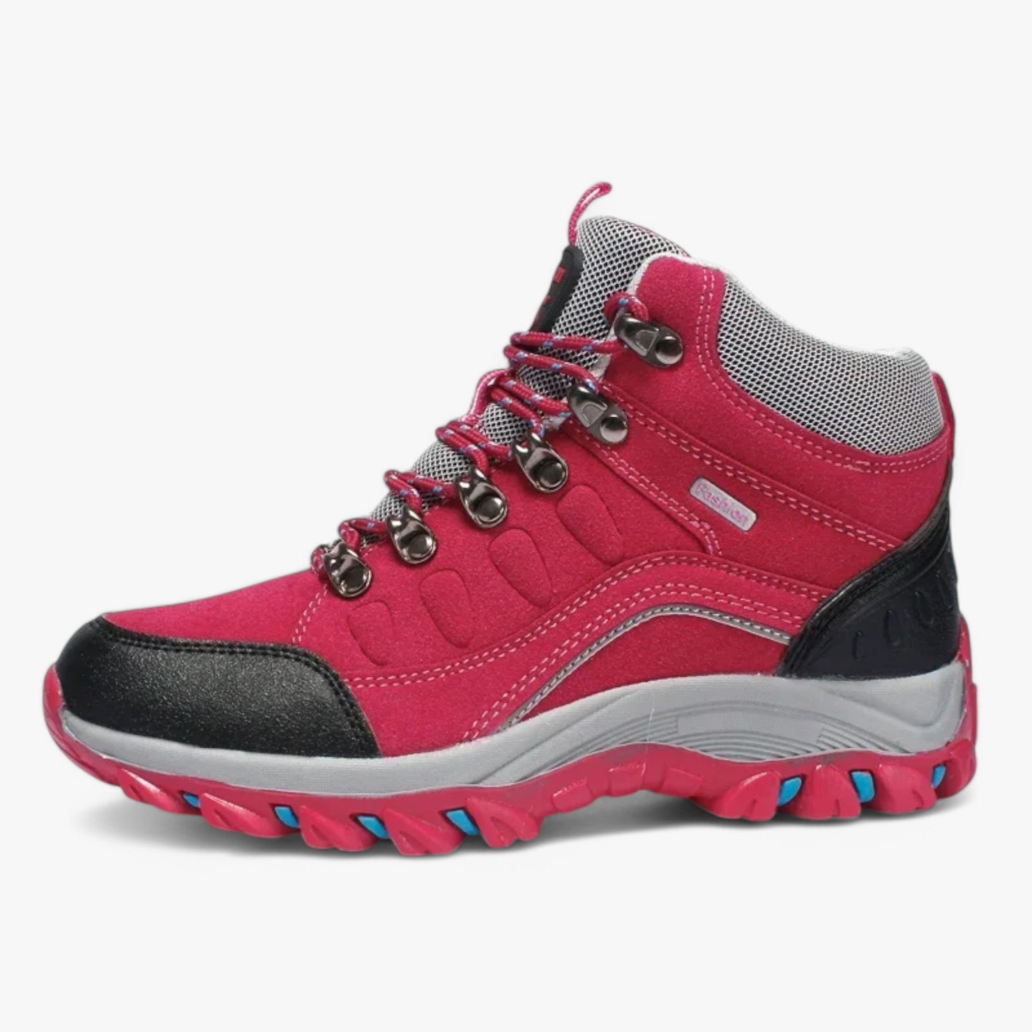 Vandtætte high-top vandresko til damer og herrer – skridsikre sneakers - Lilla Rød - Vandtætte high-top vandresko til damer og herrer – skridsikre sneakers - €25 - {{ product_tags }
