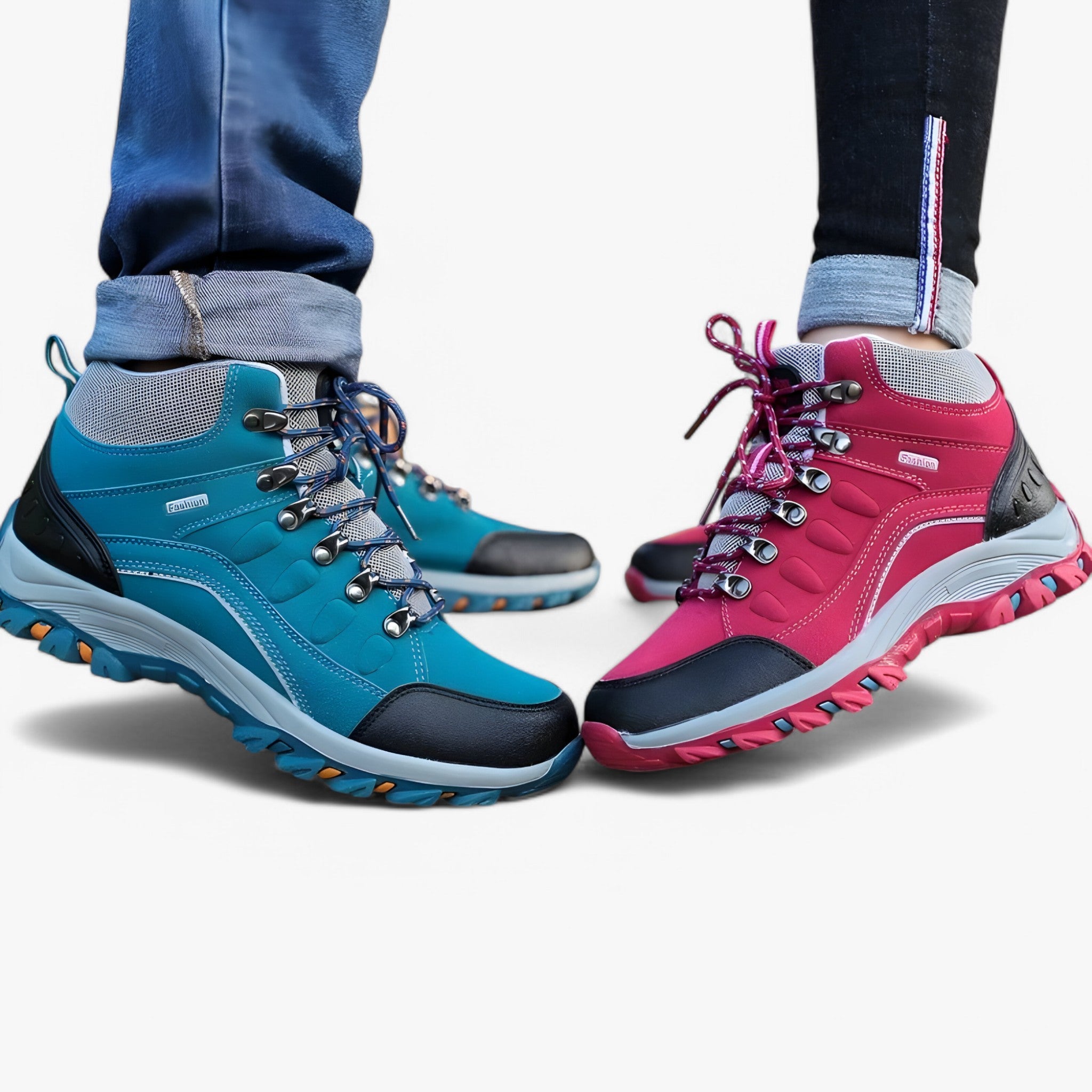 Vandtætte high-top vandresko til damer og herrer – skridsikre sneakers - - Vandtætte high-top vandresko til damer og herrer – skridsikre sneakers - €25 - {{ product_tags }
