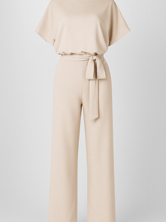 Wolff | Elegant dames jumpsuit med taljegjord og flydende ærmer