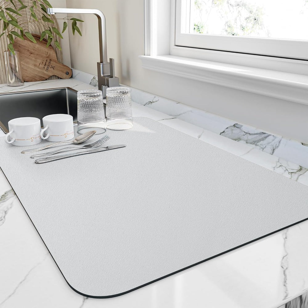 Køkkenopvaskemåtte i diatomit - hurtigtørrende og absorberende - - Kitchen Mats - {{ product_tags }