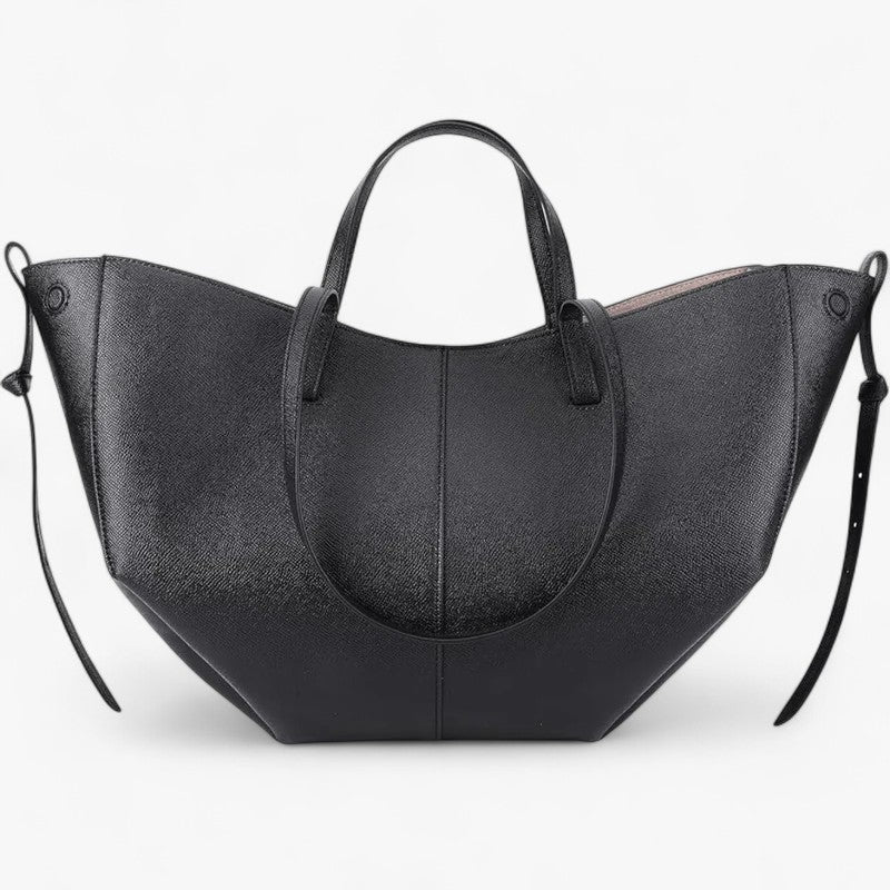 XTasken - Skuldertaske i læder - Sort - bags - {{ product_tags }
