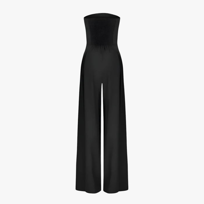 Daria -  Light Denim Cotton Jumpsuit main image 1
