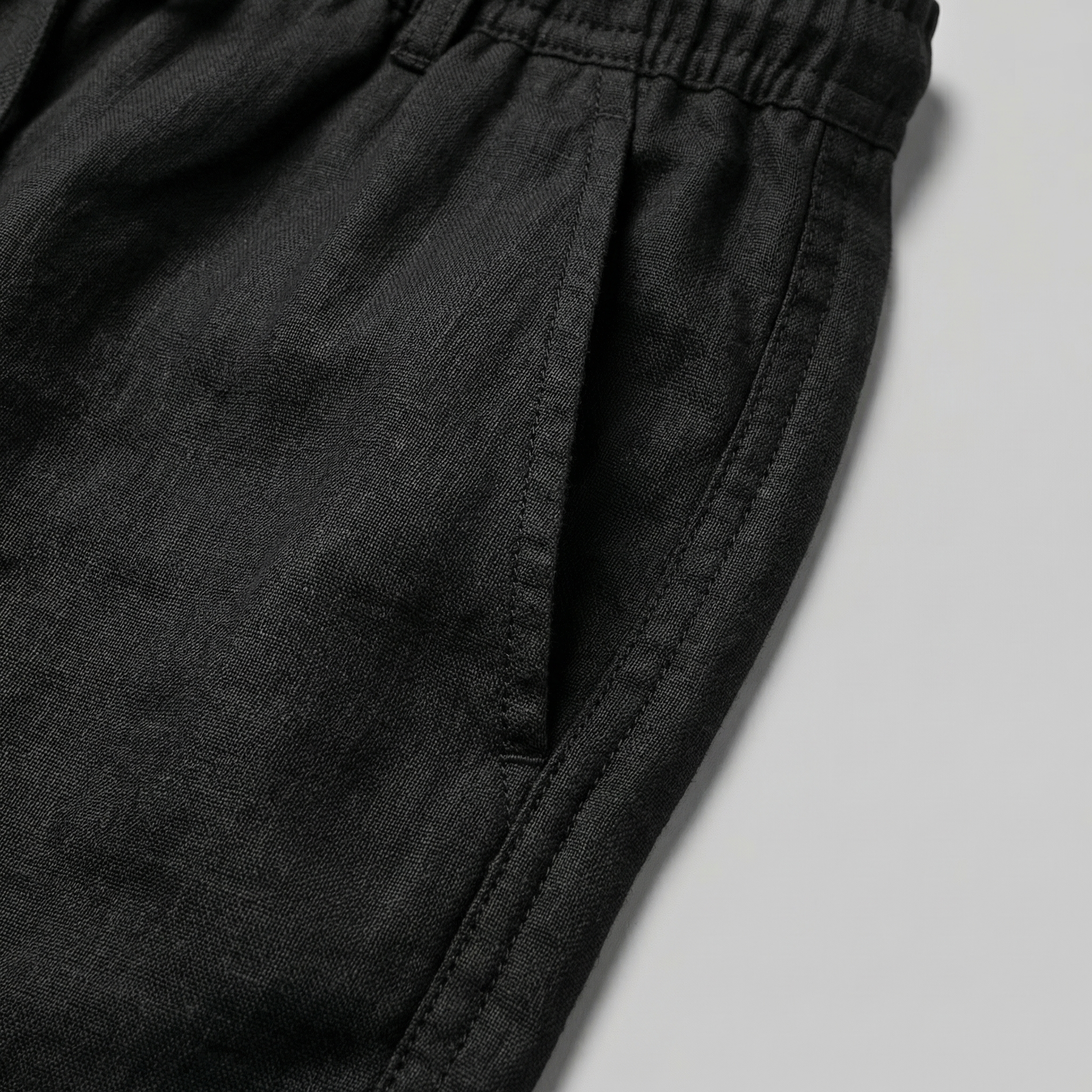Herreshorts korte til sommer, afslappet pasform, åndbar