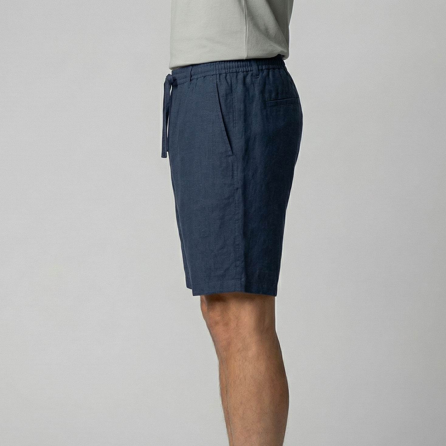 Herreshorts korte til sommer, afslappet pasform, åndbar